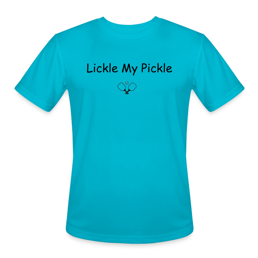 Men’s Moisture Wicking Performance T-Shirt - turquoise